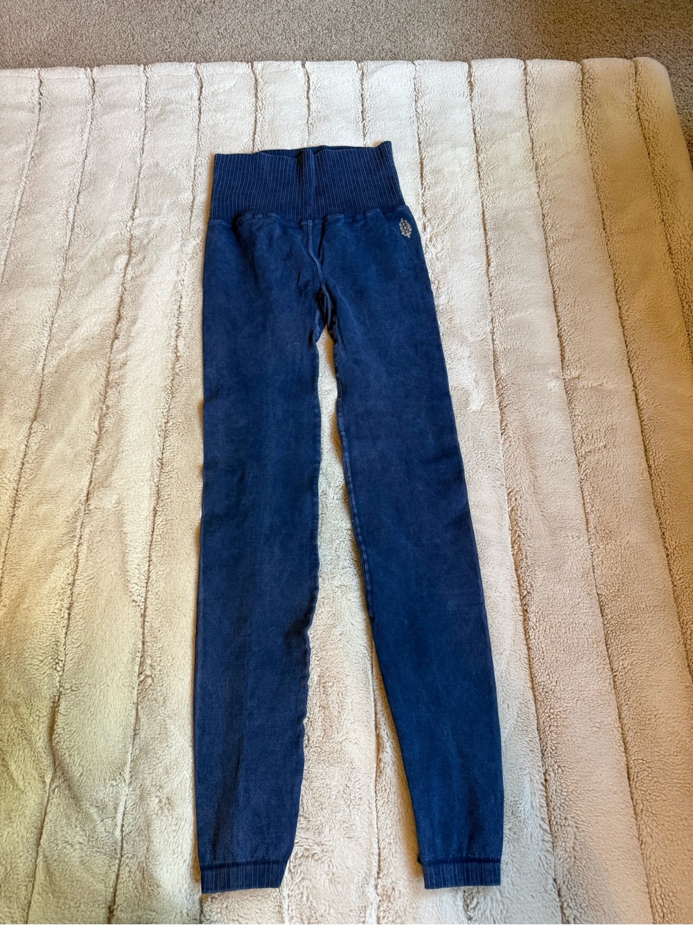 FP Movement Good Karma Leggings, Deepest Navy, Size XS/S - Barry's Co-Branded